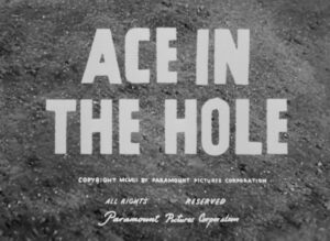 ace in the hole cinematography by charles lang exterior day establishing shot hard light daylight shot 072