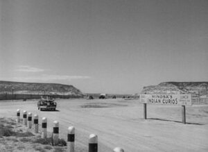 ace in the hole cinematography by charles lang exterior day establishing shot overcast shot 051