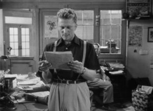 ace in the hole cinematography by charles lang interior day extreme close up fluorescent shot 031