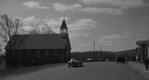 anatomy of a murder cinematography by sam leavitt day establishing shot backlight daylight shot 026