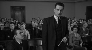 anatomy of a murder cinematography by sam leavitt medium close up three shot shot 045