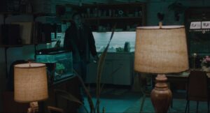 being john malkovich cinematography by lance acord interior medium shot backlight practical light shot 011