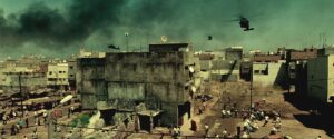 black hawk down cinematography by slawomir idziak day establishing shot hard light daylight shot 044