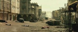 black hawk down cinematography by slawomir idziak exterior day establishing shot hard light daylight shot 061