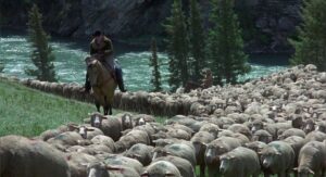 brokeback mountain cinematography by rodrigo prieto day establishing shot hard light daylight shot 054