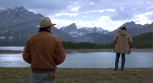 brokeback mountain cinematography by rodrigo prieto day medium close up over the shoulder backlight daylight shot 033