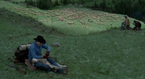 brokeback mountain cinematography by rodrigo prieto day medium shot shot 013