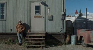 brokeback mountain cinematography by rodrigo prieto day medium wide shot backlight daylight shot 020