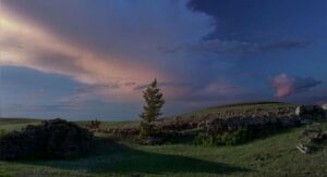 brokeback mountain cinematography by rodrigo prieto exterior day establishing shot shot 044
