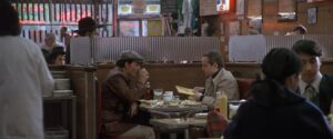 donnie brasco cinematography by peter sova day medium close up three shot shot 057