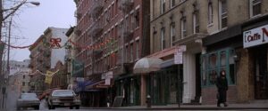 donnie brasco cinematography by peter sova exterior day wide shot establishing shot backlight shot 002