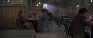 donnie brasco cinematography by peter sova medium close up three shot artificial light shot 070