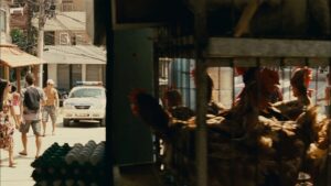 elite squad 2 the enemy within cinematography by lula carvalho exterior day wide shot side lighting car shot 058