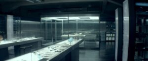 ex machina cinematography by rob hardy interior day establishing shot shot 014