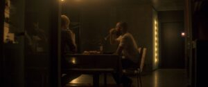 ex machina cinematography by rob hardy interior night medium wide shot artificial light shot 010