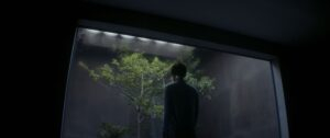 ex machina cinematography by rob hardy night medium wide shot artificial light shot 053