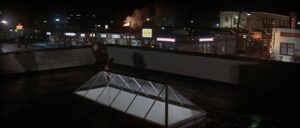 first blood cinematography by andrew laszlo night establishing shot silhouette artificial light shot 016