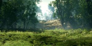 flow cinematography by gints zilbalodis day establishing shot hard light daylight shot 051