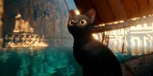 flow cinematography by gints zilbalodis day establishing shot hard light shot 035