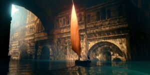 flow cinematography by gints zilbalodis day establishing shot shot 025