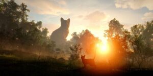 flow cinematography by gints zilbalodis day establishing shot side lighting daylight shot 010