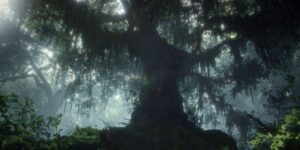 flow cinematography by gints zilbalodis day establishing shot side lighting shot 013