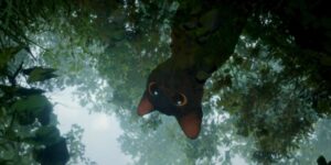 flow cinematography by gints zilbalodis day establishing shot side lighting shot 072