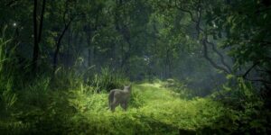 flow cinematography by gints zilbalodis establishing shot shot 040