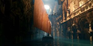 flow cinematography by gints zilbalodis establishing shot side lighting shot 039