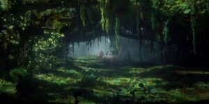 flow cinematography by gints zilbalodis night establishing shot artificial light shot 058