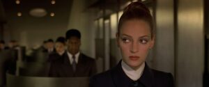 gattaca cinematography by slawomir idziak close up over the shoulder artificial light shot 013
