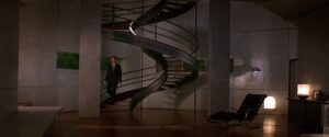 gattaca cinematography by slawomir idziak wide shot establishing shot backlight artificial light shot 056
