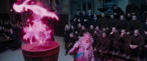 harry potter and the goblet of fire cinematography by roger pratt day medium wide shot two shot side lighting shot 058