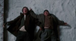 home alone cinematography by julio macat day close up two shot backlight shot 059