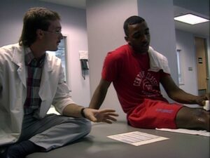 hoop dreams cinematography by peter gilbert day extreme close up two shot hard light daylight shot 052