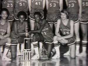 hoop dreams cinematography by peter gilbert day medium close up three shot hard light daylight shot 058