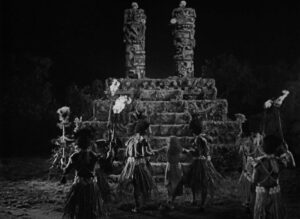 king kong cinematography by vernon l walker night establishing shot moonlight shot 064
