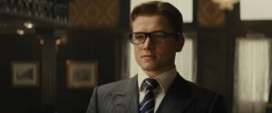 kingsman the secret service cinematography by george richmond day extreme close up side lighting shot 007