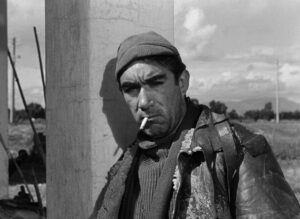 la strada cinematography by otello martelli day extreme close up hard light daylight shot 048