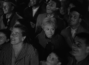 la strada cinematography by otello martelli night medium close up three shot moonlight shot 066