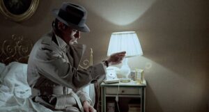 le samoura cinematography by henri deca day extreme close up shot 062