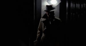 le samoura cinematography by henri deca interior night establishing shot fluorescent shot 010