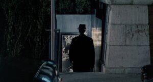 le samoura cinematography by henri deca medium shot silhouette artificial light shot 038