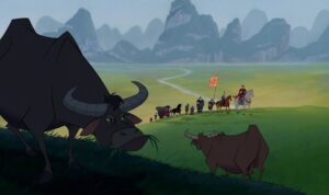 mulan cinematography by tony bancroft day establishing shot side lighting daylight shot 043