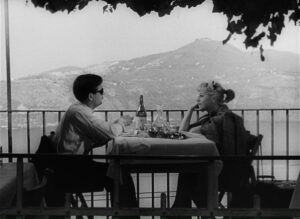 nights of cabiria cinematography by lotello martelli day medium shot two shot backlight daylight shot 006