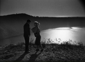 nights of cabiria cinematography by lotello martelli day medium wide shot two shot backlight shot 015