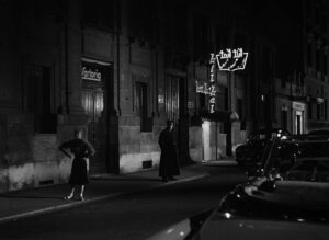 nights of cabiria cinematography by lotello martelli exterior night wide shot moonlight shot 034