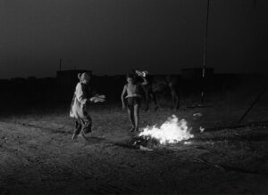 nights of cabiria cinematography by lotello martelli medium wide shot two shot moonlight shot 027