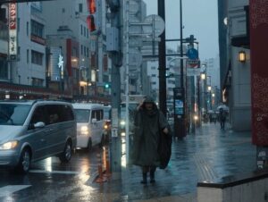 perfect days cinematography by franz lustig exterior day medium wide shot backlight car shot 035