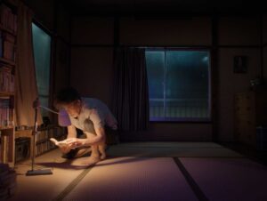 perfect days cinematography by franz lustig interior night medium shot artificial light shot 011